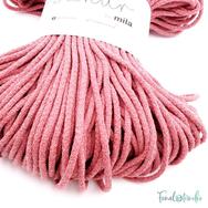 MILA Sznur cotton cord - old rose - pamut zsinórfonal - fáradtrózsaszín - 5mm - kep2 MILA Sznur cotton cord - old rose - pamut zsinórfonal - fáradtrózsaszín - 5mm - kep2