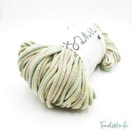 MILA Sznur cotton cord - multicolor pastel - pamut zsinórfonal - többszínű pasztell - 5mm MILA Sznur cotton cord - multicolor pastel - pamut zsinórfonal - többszínű pasztell - 5mm