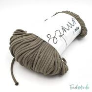 MILA Sznur cotton cord - olive green - pamut zsinórfonal - sötét zöld színű - 5mm MILA Sznur cotton cord - olive green - pamut zsinórfonal - sötét zöld színű - 5mm
