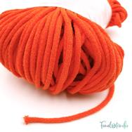 MILA Sznur cotton cord - vivid orange - pamut zsinórfonal - élénk narancssárga színű - 5mm MILA Sznur cotton cord - vivid orange - pamut zsinórfonal - élénk narancssárga színű - 5mm