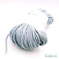 MILA Sznur cotton cord - light blue - pamut zsinórfonal - világoskék színű - 5mm MILA Sznur cotton cord - light blue - pamut zsinórfonal - világoskék színű - 5mm