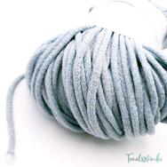 Mila Sznur cotton cord - light blue - 5mm Mila Sznur cotton cord - light blue - 5mm