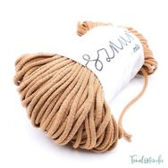 MILA Sznur cotton cord - toffee - pamut zsinórfonal - karamell színű - 5mm MILA Sznur cotton cord - toffee - pamut zsinórfonal - karamell színű - 5mm