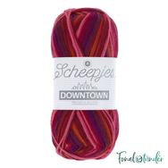 Scheepjes Downtown 401 Sunset - vörös-narancs gyapjú fonal - wool yarn blend Scheepjes Downtown 401 Sunset - vörös-narancs gyapjú fonal - wool yarn blend