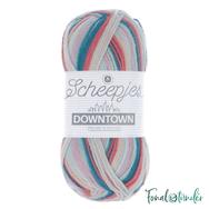 Scheepjes Downtown 412 Museum Square - pink-kék - gyapjú fonal - wool yarn blend Scheepjes Downtown 412 Museum Square - pink-kék - gyapjú fonal - wool yarn blend