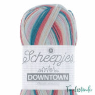 Scheepjes Downtown 412 Museum Square - pink-kék -  gyapjú fonal - wool yarn blend