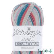 Scheepjes Downtown 412 Museum Square - pink-kék - gyapjú fonal - wool yarn blend Scheepjes Downtown 412 Museum Square - pink-kék - gyapjú fonal - wool yarn blend