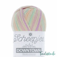 Scheepjes Downtown 413 Baker's Corner - pasztel rózsaszín-zöld -  gyapjú fonal - wool yarn blend