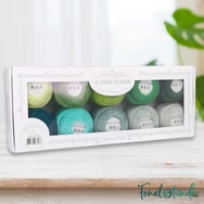 Scheepjes Candy Floss Colour Pack - Mint - hímzőfonal csomag - Mentazöld