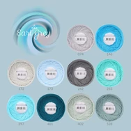 Scheepjes Candy Floss Colour Pack Earl Gray - hímzőfonal csomag - Kék-Szürke