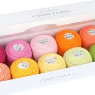 Scheepjes Candy Floss Colour Pack Passionfruit - hímzőfonal csomag - citrusok