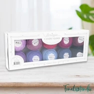 Scheepjes Candy Floss Colour Pack Smoothie - hímzőfonal csomag - Kékek és Lilák