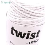 MILA Twist cotton cord - white - sodort pamut zsinórfonal - fehér - 3mm - kep2 MILA Twist cotton cord - white - sodort pamut zsinórfonal - fehér - 3mm - kep2