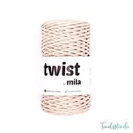 MILA Twist cotton cord - light beige - sodort pamut zsinórfonal - világos drapp - 3mm MILA Twist cotton cord - light beige - sodort pamut zsinórfonal - világos drapp - 3mm