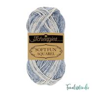 Scheepjes Softfun 802 Riverscape - kék-fehér - pamut-akril fonal - yarn blend Scheepjes Softfun 802 Riverscape - kék-fehér - pamut-akril fonal - yarn blend