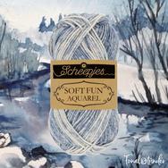 Scheepjes Softfun 802 Riverscape - kék-fehér - pamut-akril fonal - yarn blend Scheepjes Softfun 802 Riverscape - kék-fehér - pamut-akril fonal - yarn blend