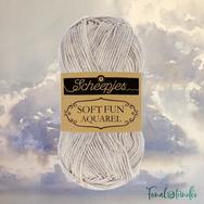 Scheepjes Softfun 804 Cloudescape - szürke-fehér - pamut-akril fonal - yarn blend Scheepjes Softfun 804 Cloudescape - szürke-fehér - pamut-akril fonal - yarn blend
