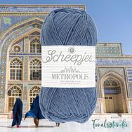Scheepjes Metropolis 004 Kabul - kék gyapjú fonal - blue wool yarn - kep2 Scheepjes Metropolis 004 Kabul - kék gyapjú fonal - blue wool yarn - kep2