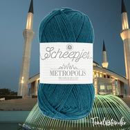 Scheepjes Metropolis 010 Ankara - türkizes kék gyapjú fonal - blue wool yarn - kep2 Scheepjes Metropolis 010 Ankara - türkizes kék gyapjú fonal - blue wool yarn - kep2