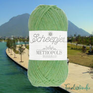 Scheepjes Metropolis 023 Monterrey - zöld gyapjú fonal - green wool yarn - kep2