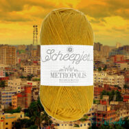 Scheepjes Metropolis 040 Dhaka -mustársárga gyapjú fonal - mustarrdyellow wool yarn - kep2