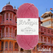 Scheepjes Metropolis 060 Jaipur - rózsaszín gyapjú fonal - pink wool yarn