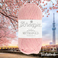 Scheepjes Metropolis 061 Tokio - rózsaszín gyapjú fonal - pink wool yarn