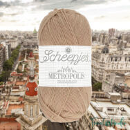Scheepjes Metropolis 067 Buenos Aires - sárgás, drappos gyapjú fonal - ecru wool yarn