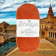 Scheepjes Metropolis 076 Sevilla - narancssárga gyapjú fonal - orange wool yarn Scheepjes Metropolis 076 Sevilla - narancssárga gyapjú fonal - orange wool yarn