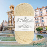 Scheepjes Metropolis 078 Lyon - ekrü gyapjú fonal - ecru wool yarn - kep2