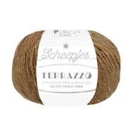 Scheepjes Terrazzo 748 Cioccolato - csokibarna gyapjú fonal - brown tweed wool yarn Scheepjes Terrazzo 748 Cioccolato - csokibarna gyapjú fonal - brown tweed wool yarn