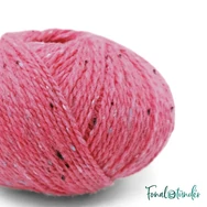 Scheepjes Terrazzo 713 Corallo - korall rózsaszín gyapjú fonal - coral pink tweed wool yarnScheepjes Terrazzo 713 Corallo - korall rózsaszín gyapjú fonal - coral pink tweed wool yarn