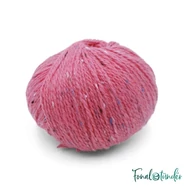 Scheepjes Terrazzo 722 Anguria - sötétrózsaszín gyapjú fonal - pink tweed wool yarn