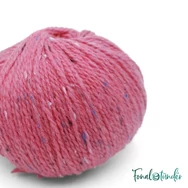 Scheepjes Terrazzo 722 Anguria - sötétrózsaszín gyapjú fonal - pink tweed wool yarn