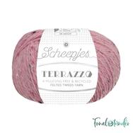 Scheepjes Terrazzo 723 Rosa - halvány rózsaszín gyapjú fonal - faded pink tweed wool yarn Scheepjes Terrazzo 723 Rosa - halvány rózsaszín gyapjú fonal - faded pink tweed wool yarn