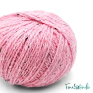 Scheepjes Terrazzo 723 Rosa - halvány rózsaszín gyapjú fonal - faded pink tweed wool yarn