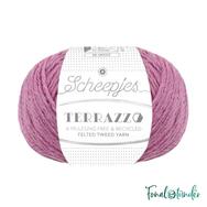 Scheepjes Terrazzo 724 Garofano - rózsaszín gyapjú fonal - pink tweed wool yarn Scheepjes Terrazzo 724 Garofano - rózsaszín gyapjú fonal - pink tweed wool yarn