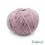 Scheepjes Terrazzo 725 Argilla - rózsaszín gyapjú fonal - pink tweed wool yarn