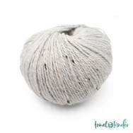 Scheepjes Terrazzo 740 Piuma - világosszürke gyapjú fonal - light gray tweed wool yarn