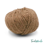 Scheepjes Terrazzo 748 Cioccolato - csokibarna gyapjú fonal - brown tweed wool yarn