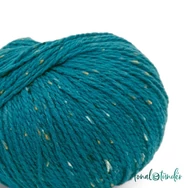 Scheepjes Terrazzo 751 Reale - türkizkék gyapjú fonal - turquoise tweed wool yarn
