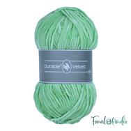 Durable Velvet 2137 Mint - világoszöld zsenília fonal - light green chenille yarn Durable Velvet 2137 Mint - világoszöld zsenília fonal - light green chenille yarn
