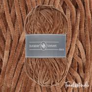 Durable Velvet 2218 Hazelnut - mogyoróbarna zsenília fonal - brown chenille yarn - 2 Durable Velvet 2218 Hazelnut - mogyoróbarna zsenília fonal - brown chenille yarn - 2