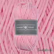 Durable Velvet 226 Rose - rózsaszín zsenília fonal - pink chenille yarn - 2