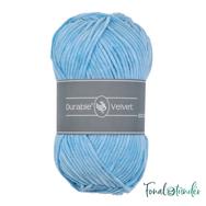 Durable Velvet 282 Light Blue - világoskék zsenília fonal - chenille yarn Durable Velvet 282 Light Blue - világoskék zsenília fonal - chenille yarn