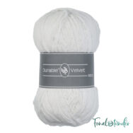 Durable Velvet 310 - fehér zsenília fonal - white chenille yarn