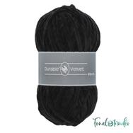 Durable Velvet 325 - koromfekete zsenília fonal - black chenille yarn Durable Velvet 325 - koromfekete zsenília fonal - black chenille yarn