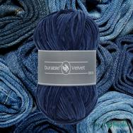 Durable Velvet 370 Jeans - sötétkék zsenília fonal - dark blue chenille yarn - 02 Durable Velvet 370 Jeans - sötétkék zsenília fonal - dark blue chenille yarn - 02