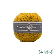Durable Macrame 2211 Curry - narancssárga makramé zsinórfonal - orange twisted cotton cord