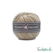 Durable Macrame 2212 Linen - lenfehér makramé zsinórfonal - ecru twisted cotton cord Durable Macrame 2212 Linen - lenfehér makramé zsinórfonal - ecru twisted cotton cord
